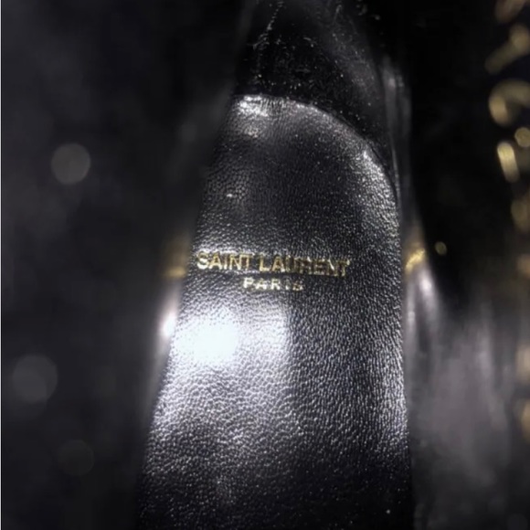 Saint Laurent Leather Ankle Boots - Picture 5 of 8